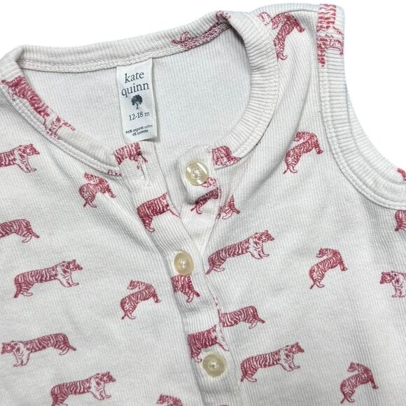 Kate Quinn Set of 2 Shortalls- 100% Organic Cotton - Size 12-18 months - Picture 3 of 4